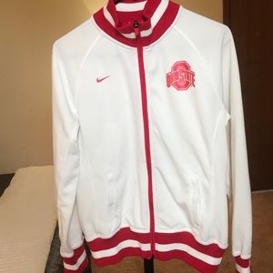 Nike Ohio State University zip up jacket medium